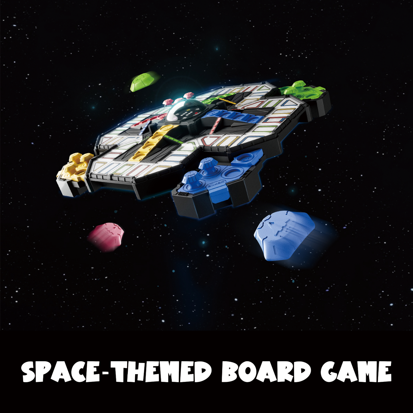 GiiKER Super Ludo – Space-Themed Multiplayer Game for Ages 6+ | Screen-Free Family Fun