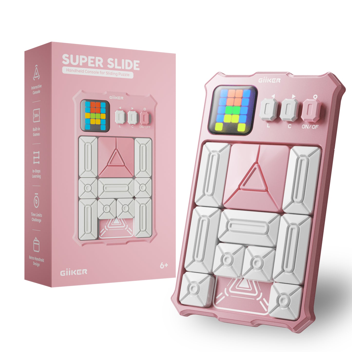 GiiKER Super Slide – Smart Puzzle Game for Kids 3+ | Boost Logic, Focus & Planning Skills Screen-Free