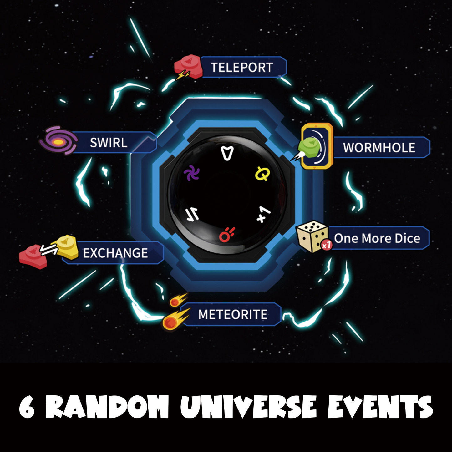 GiiKER Super Ludo – Space-Themed Multiplayer Game for Ages 6+ | Screen-Free Family Fun