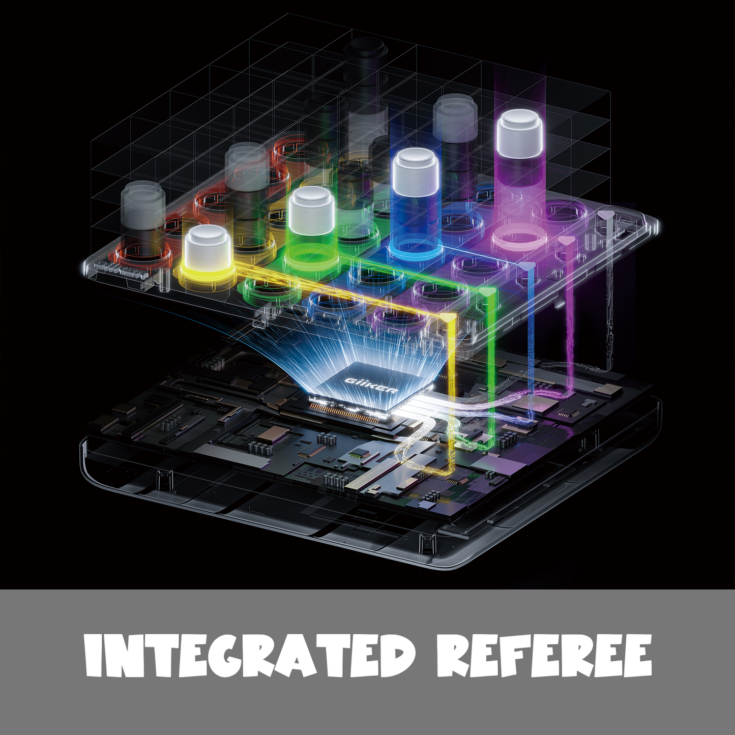 GiiKER Smart Connect 4 – Strategy Game for Kids 3+ | Build Logic, Planning & Focus with Screen-Free 3D Gameplay