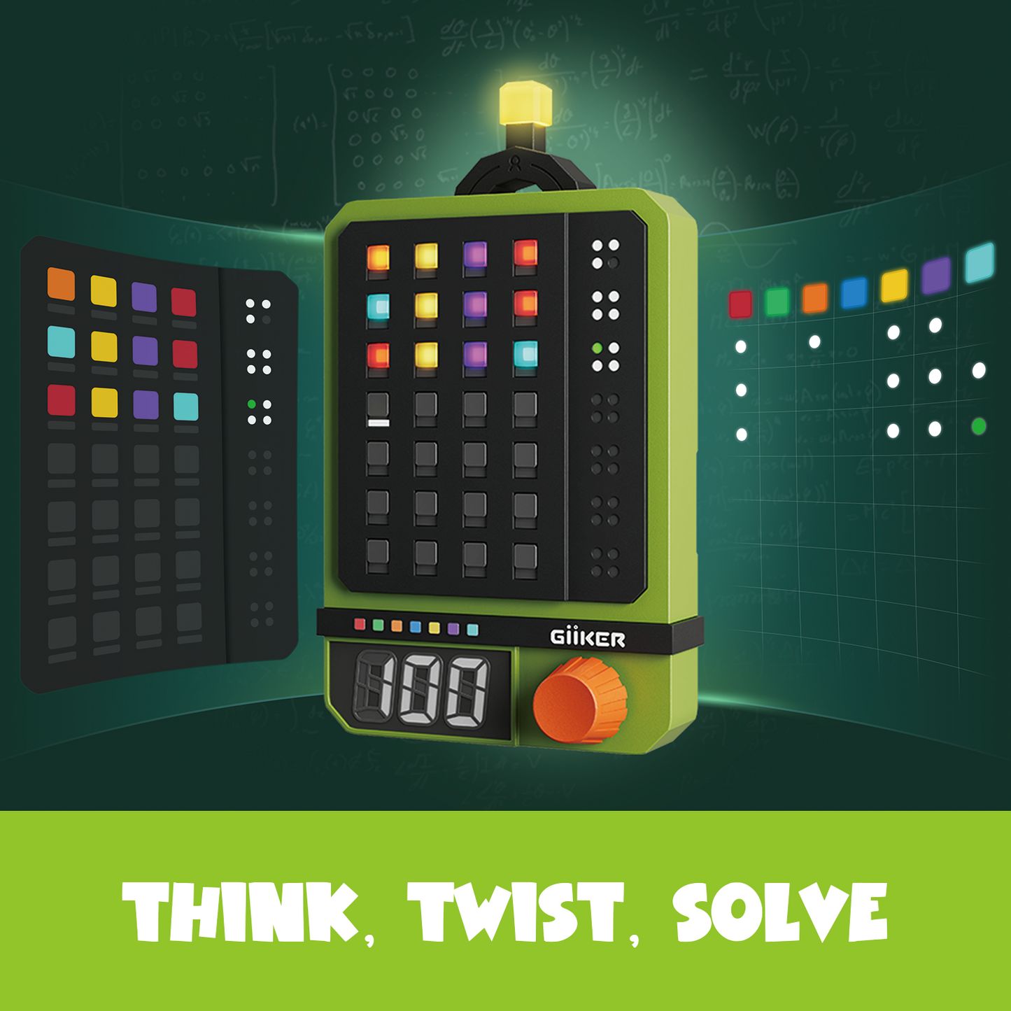 GiiKER Super Decoder – Code-Breaking Puzzle Game for Kids 5+ | Boost Logic, Deduction & Early Math Skills Screen-Free